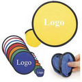 Foldable Polyester Flying Disc With Pouch